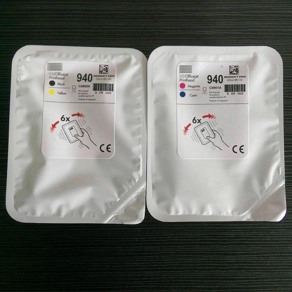 Совместимый набор для печатающей головки HP 940 BY&CM C4901A C4900A Officejet Pro 8000 8500 - Изображение 4 из 4