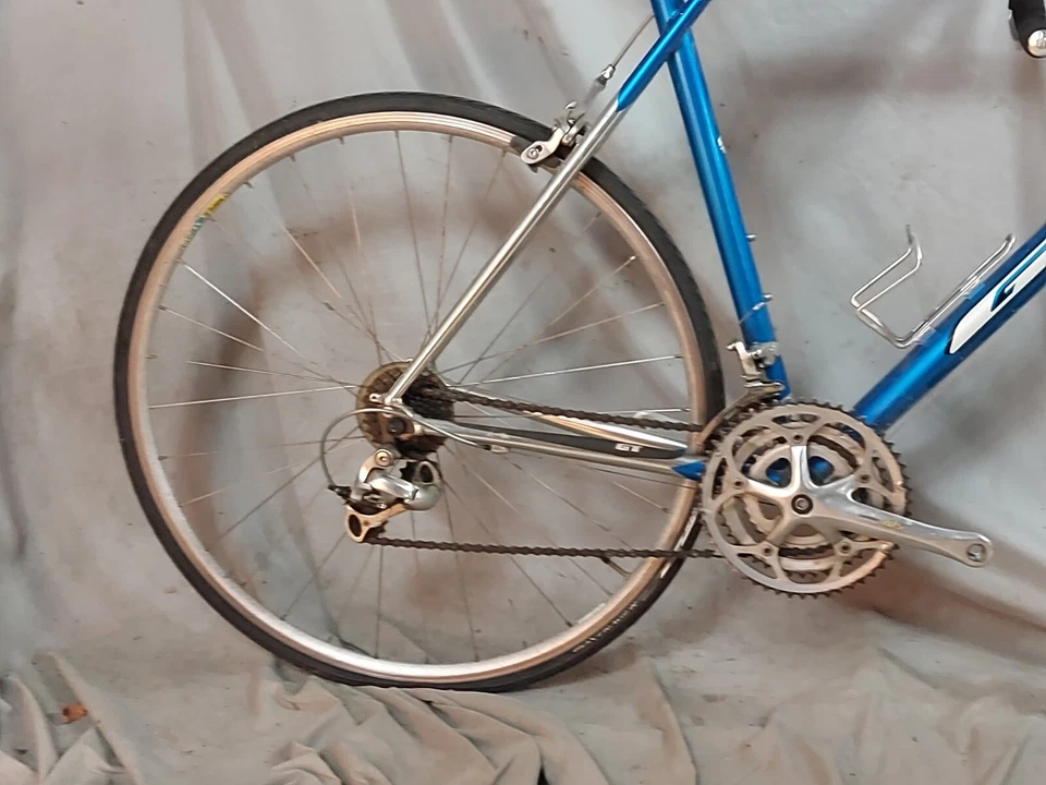 1999 GT ZR3000 Racing Road Bike 59cm L Large Shimano 105 Yellow USA Made Retro - Image 3 of 4