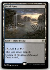 Fetid Pools #156 MTG Aetherdrift NM X1