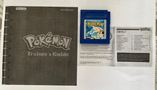 Thumbnail of ebay&reg; auction 178180686410 | Nintendo Gameboy Spiel - Pokemon blaue Edition - Modul mit Handbuch