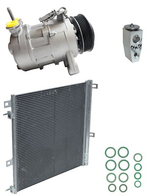 RYC Reman AC Compressor Kit W/ Condenser AFG398 Fits Cadillac XT5 3.6L 2019