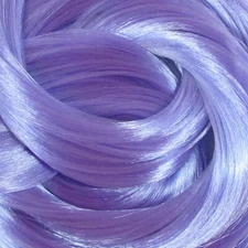 Nylon Doll Hair - Cosmic Wind Mauve for Rerooting Custom Dolls, Doll Rehair