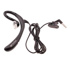 Wired Mono Headset Earphone w Mic Headphone 3.5mm Single Earbud for Cell Phones