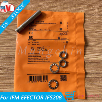 New For IFM IFS208 IFKC004BASKG/M/US-104-DRS Inductive Proximity Sensor