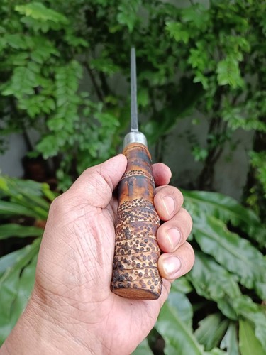 Handmade Parang Machete Rambo Hunting knife 8.3” forged Blade, Bamboo handle - Picture 12 of 17