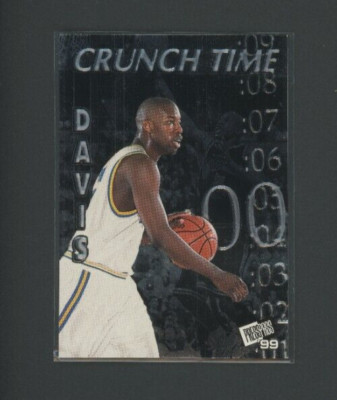 1999 Press Pass Crunch Time Baron Davis #CT3 Rookie RC NM-MT