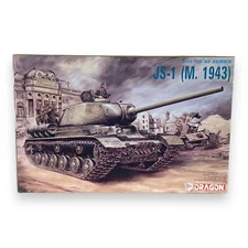 JS-1 (M. 1943) 1:35 Dragon Model Kit 6052 Sealed Parts Un-made