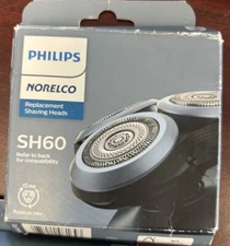 Philips Norelco SH60 Series S6000 Replacement Shaver Heads  (TP)