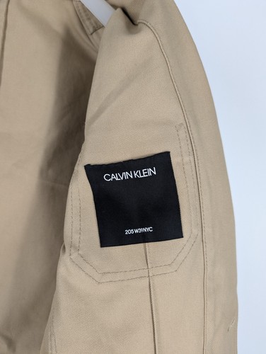 Calvin Klein 205w39nyc Duck Canvas Sample Blazer Tuxedo Jacket 36" Italy 46 - Picture 6 of 8