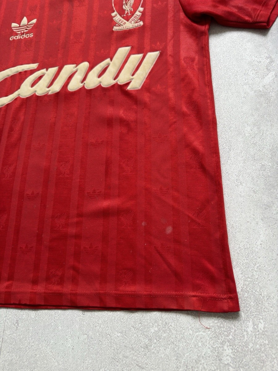 631 リバプール LIVERPOOL CANDY S アディダス サッカー 89/91 LIVERPOOL FC (A) Candy adidas | Kyorozo's SOCCER GOODS