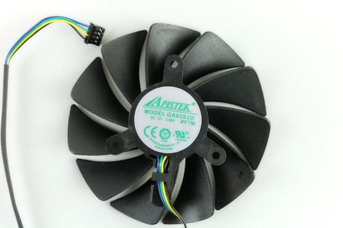 Pełny zestaw wentylatorów GPU Zotac 3070 Twin Edge 88mm 100mm GA92S2U GAA8S2U | Sprzedawca z USA... - Zdjęcie 2 z 6