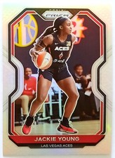 Jackie Young 2021 Panini WNBA Prizm Silver Prizm #47 - Las Vegas Aces