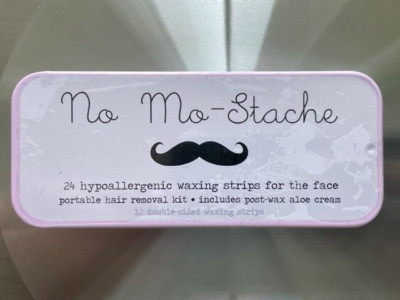 N0 Mo-Stache Smooth for Face Hair Removal, Portable Lip Wax Kit Sealed Free Ship