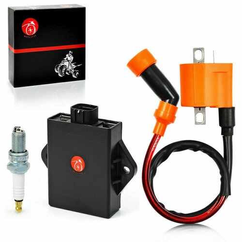 Ignition Coil Spark Plug CDI For Suzuki ATV King Quad 300 LTF4WDX /King Quad 250 - Picture 2 of 12