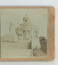 Restaurant Pavilion World's Fair 1904 St Louis F. French Stereoview