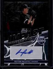 P2023 Panini Elite Extra Edition - Impact Impressions Auto Peyton Pallette