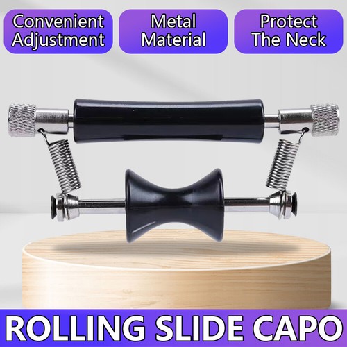 Tuning Tone Electric Guitar Guitar Adjustable Capo Sliding Capo Rolling Capo - Picture 5 of 13