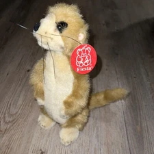 Fiesta 12” Inch Stuffed Animal Meerkat Standing Toy Plush So Cute! Vintage 2002