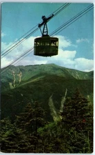 Postcard - Cannon Mountain Aerial Tramway, Franconia Notch - New Hampshire