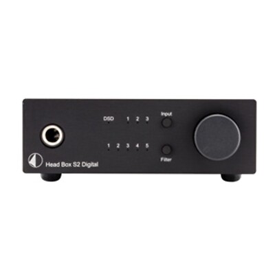 Pro-Ject Head Box S2 Digital Headphone Amp And DAC Black