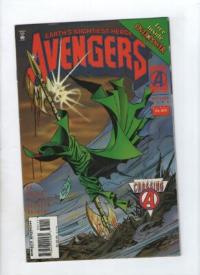 Marvel Comic The Avengers Vol 1 No. 391 October 1995 $1.50 USA Direct Edition