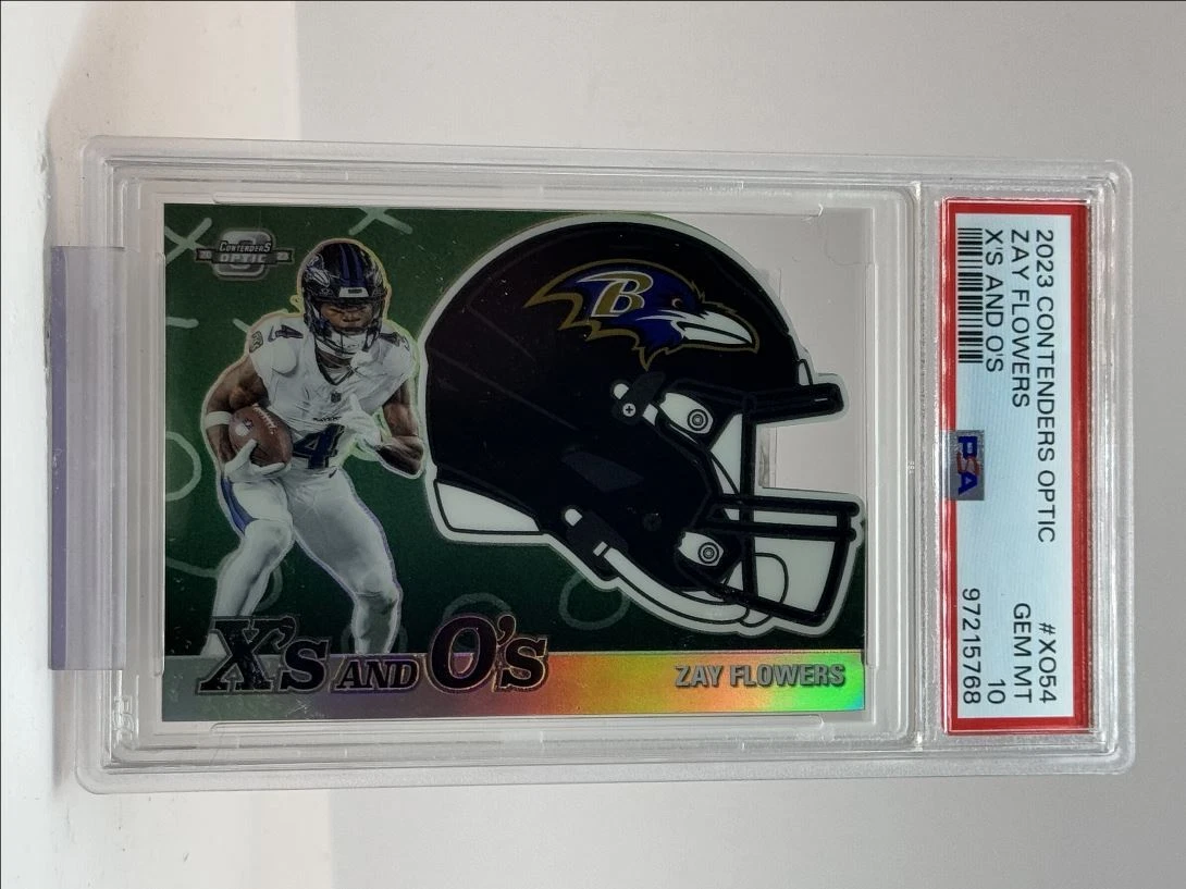 Zay Flowers Panini Contenders Optic X's and O's #XO54 Base