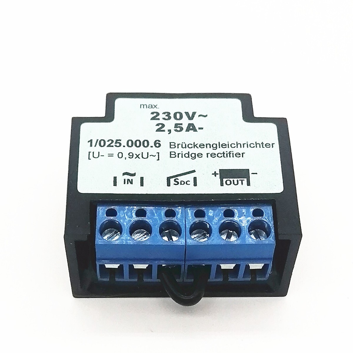 1/025.000.6 230V 2.5A Motor Brake Rectifier