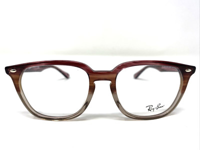 Ray-Ban RB 4362V 8145 53-18-145 Red Wine Fade Full Rim Eyeglasses Frame KA51