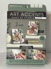 Paint by Numbers DIY Painting Kit with Brushes Pigment Arts Craft Canvas Gild