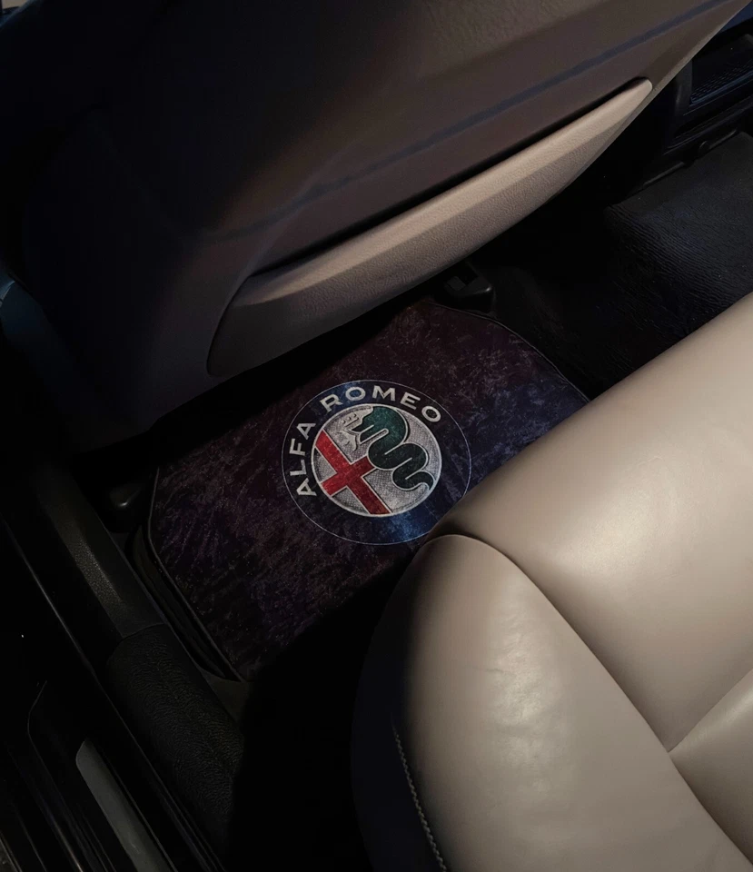 Car Floor Mat For Alfa Romeo Universal Car Mat Set 4 Pcs - Image 4 of 4