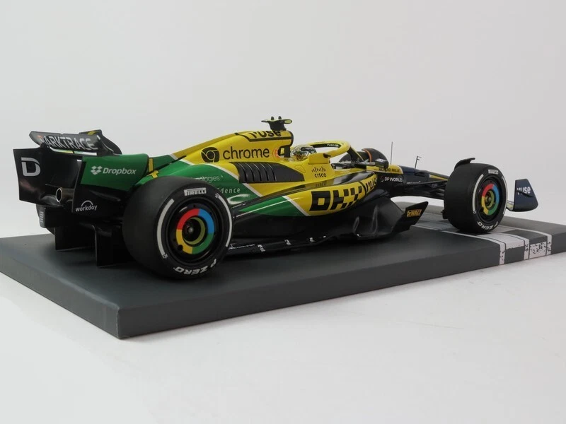 Minichamps F1 McLaren MCL38 #4 Lando Norris Monaco GP 2024 1/18 537242604 - Photo 3/4