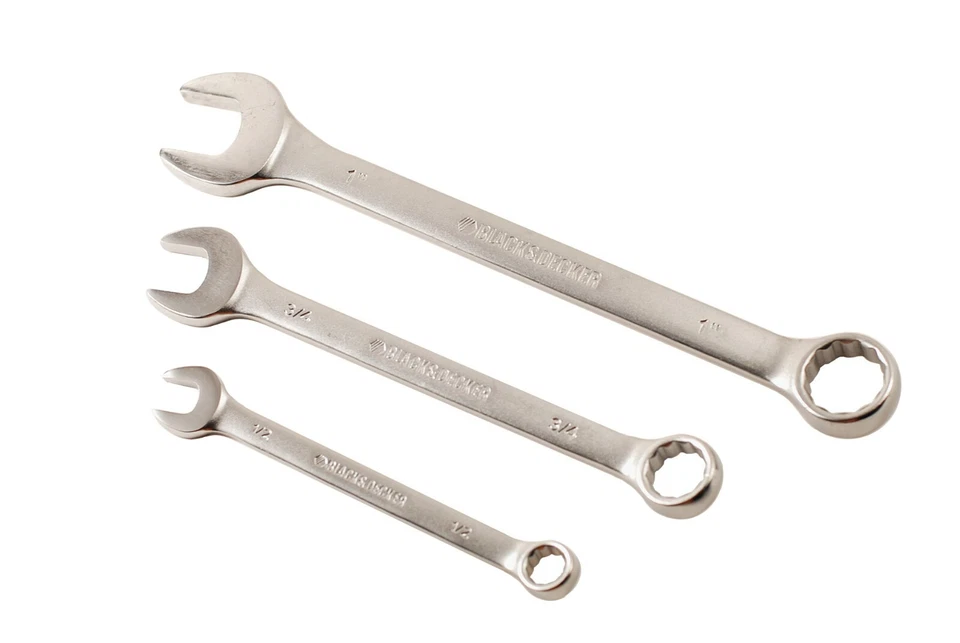 BLACK+DECKER Open Ring Combination Spanner SAE Imperial 1/4-13/16"+7/8" Kobalt - image 2 of 4