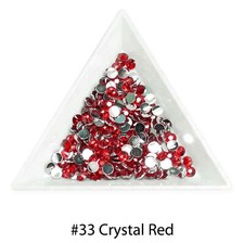 2mm 3mm 4mm 5mm 6mm Crystal Flat Back Nail Art Face Festival Rhinestones Gems