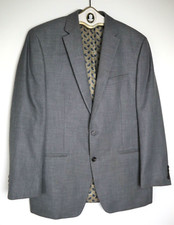 CHAPS - MEN'S GRAY WOVEN BLAZER JACKET SPORT COAT - SIZE 44L