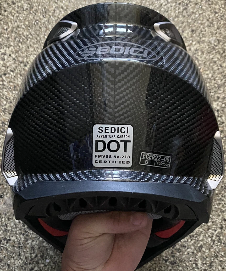 SEDICI PRIMO STRADA II DOT FMVSS NO. 218 Certified Helmet