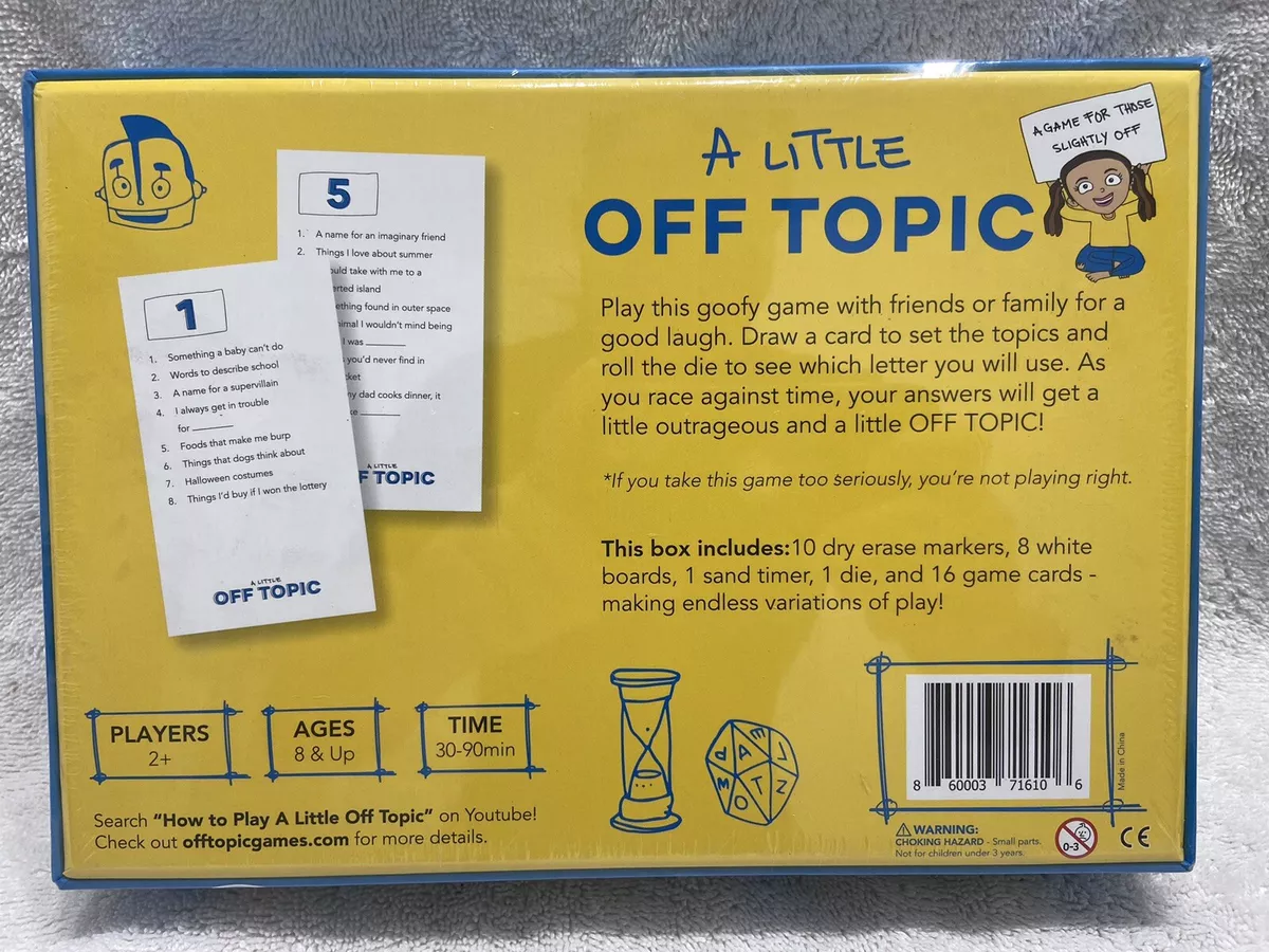 Off Topic, Board Game