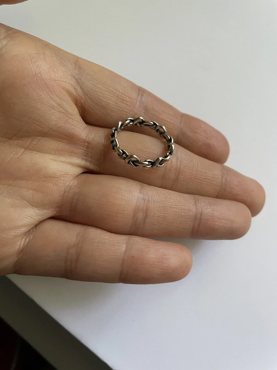 Pandora ring knotted hearts outlet