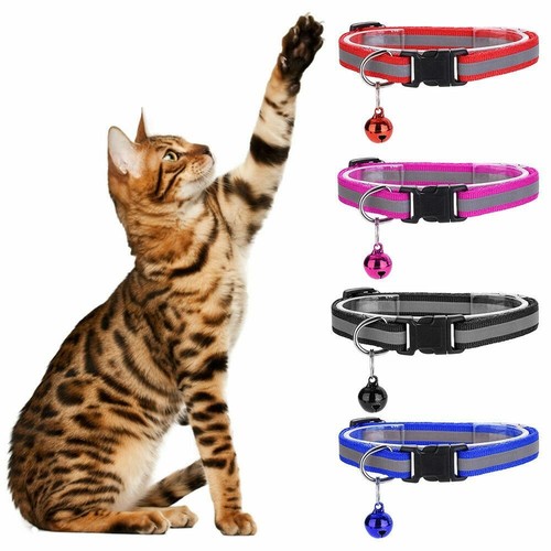 Nylon Easy Wear Light Up Night Pet Supplies Necklace Cat Collar Pet Collar