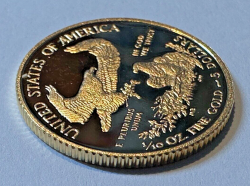 2013 GOLD PROOF AMERICAN EAGLE 1/10 OZ GOLD $5 DOLLAR COIN - Picture 6 of 6