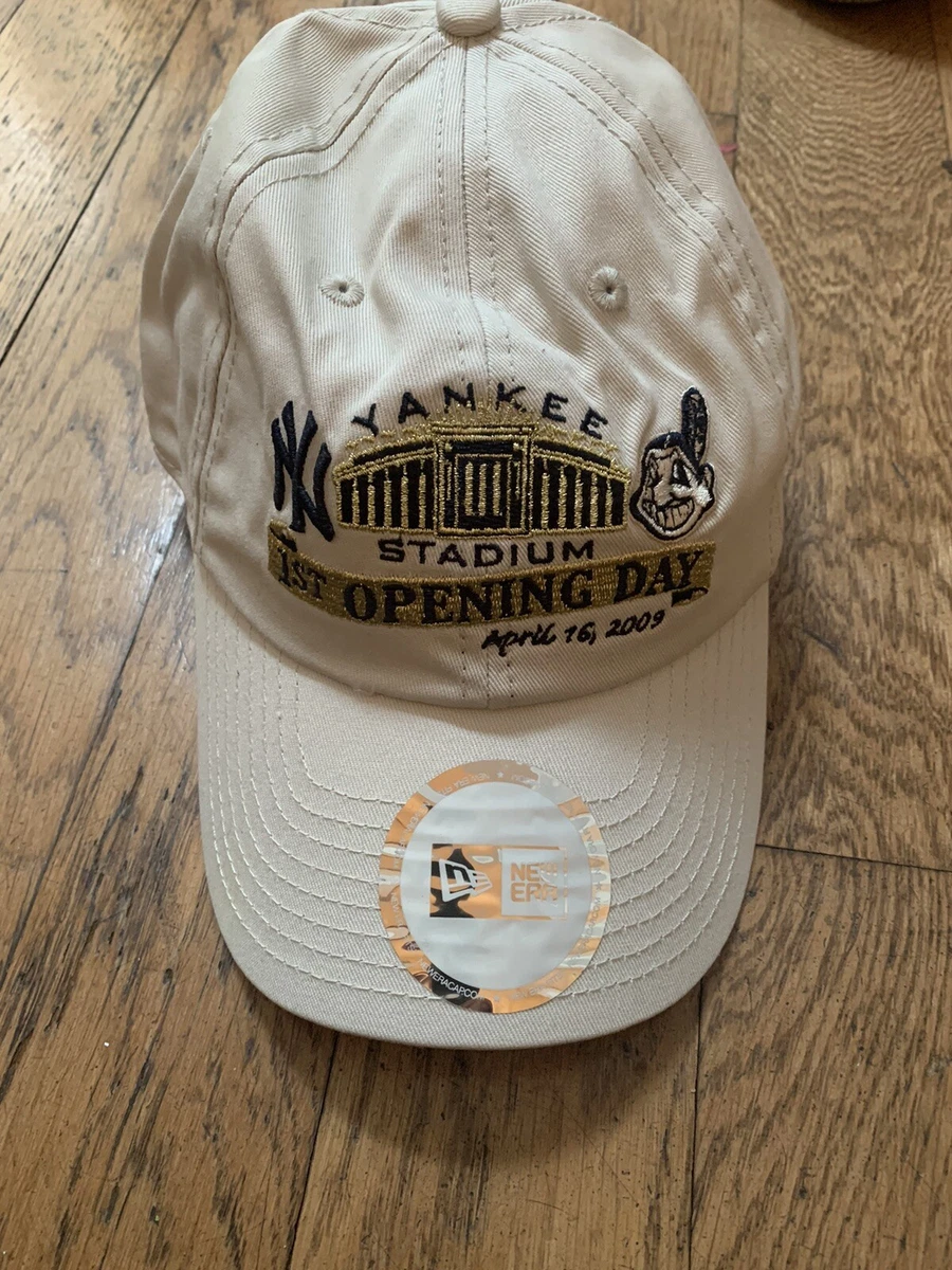 NEW YORK YANKEES NEW YANKEE STADIUM FIRST OPENING DAY HAT INDIANS