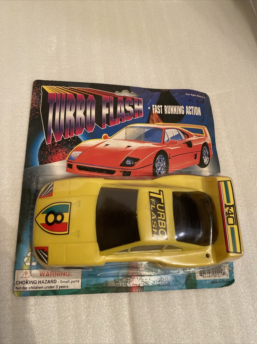 Ferrari F40 Sports Car.Vintage Tach Cheung Toy. Pull Back