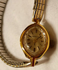 Benrus Women's Vintage Mechanical Manual Analog Gold Tone Bracelet Stick Dial — photo 1