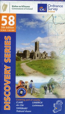 Clare | Tipperary, Limerick | Englisch | (Land-)Karte | Karte/Landkarte | 2020