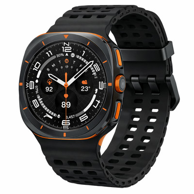 Samsung Galaxy Watch Ultra LTE 47mm SM-L705 Titanium Gray Armband Schwarz