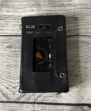 KLH Solo Personal Stereo FM Tuner Cassette Player S-100 Vintage Japan with Case