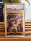 2025 Prizm Draft Picks Jaxson Dart Brilliance Gold Prizm /10; PSA 10