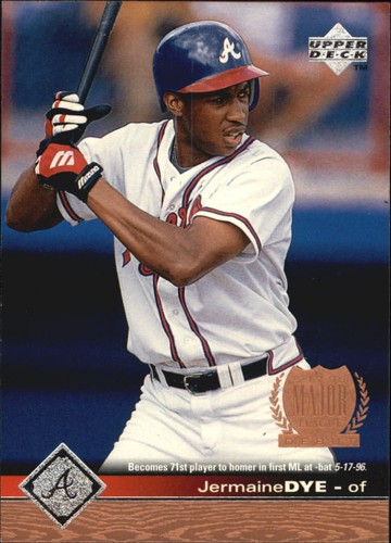 1997 Upper Deck Jermaine Dye #12 card