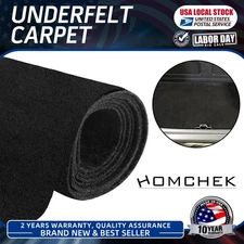 Black Non-woven Fabric Car Carpet Automotive Floor Interior carpets Universal