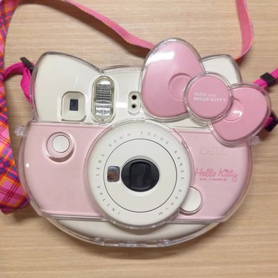 FUJIFILM Hello Kitty Fuji Instant Camera Kit Cheki Instax Mini Series -98%NEW