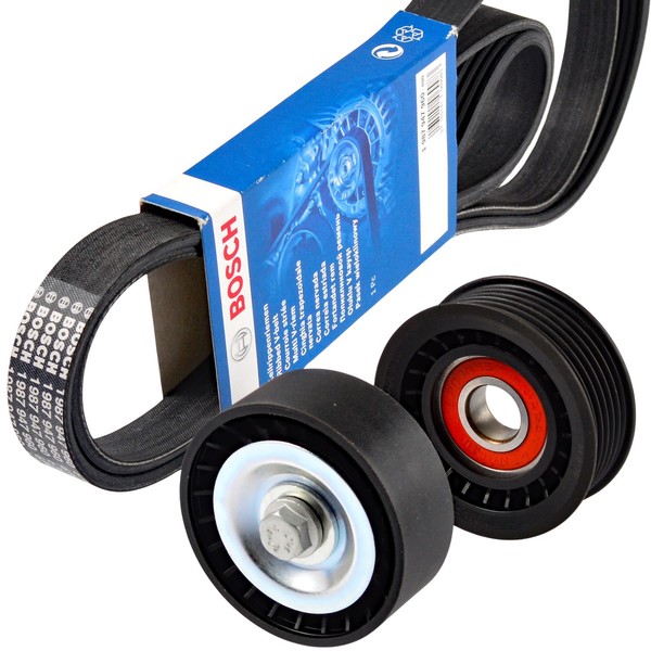 Bosch 6PK1920 Keilrippenriemen + Rolle FüR Ford Focus 1.4 1.6 16V-image